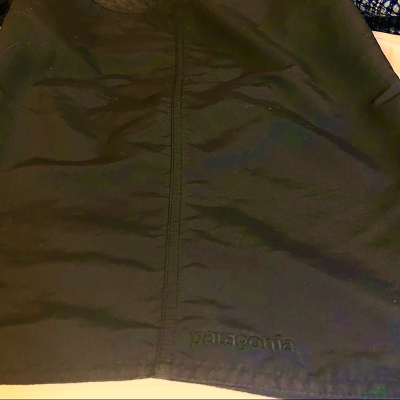 PATAGONIA BLACK BOARD SHORTS SZ 36 INSEAM 10 NYLON - Picture 4 of 7